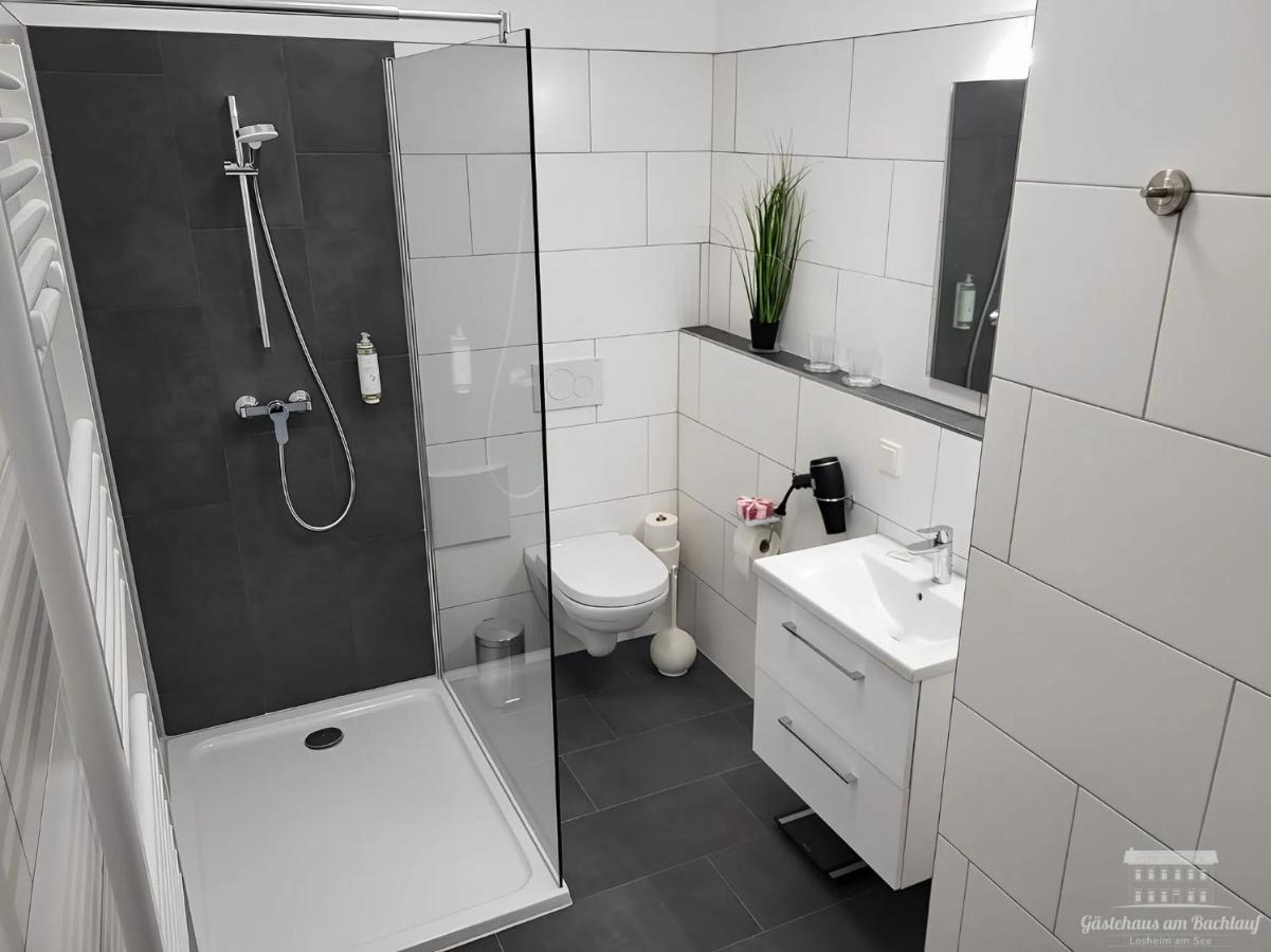 Komfort Ferienwohnungen Mit Wellness-Garten - Gaestehaus Am Bachlauf - Losheim Am See Extérieur photo