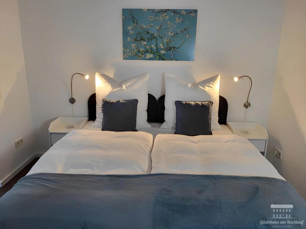 Komfort Ferienwohnungen Mit Wellness-Garten - Gaestehaus Am Bachlauf - Losheim Am See Extérieur photo