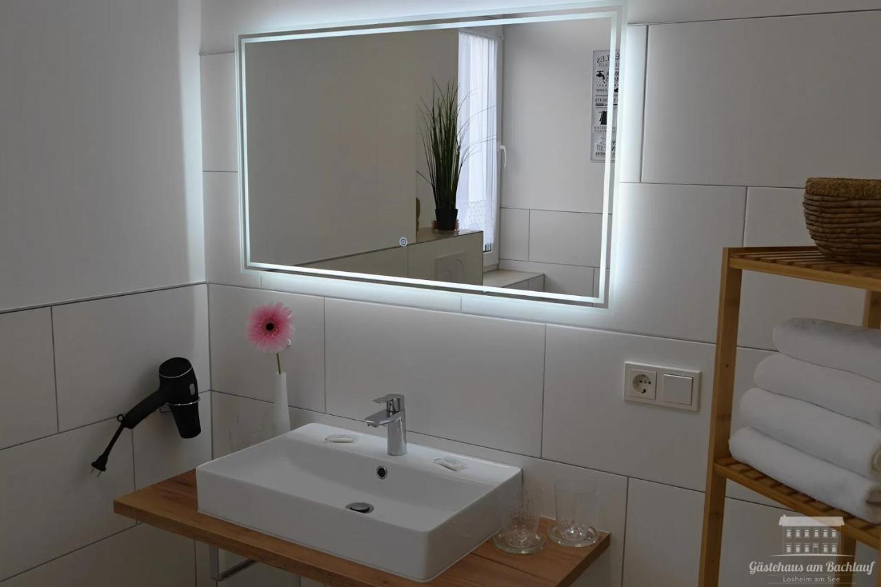 Komfort Ferienwohnungen Mit Wellness-Garten - Gaestehaus Am Bachlauf - Losheim Am See Extérieur photo