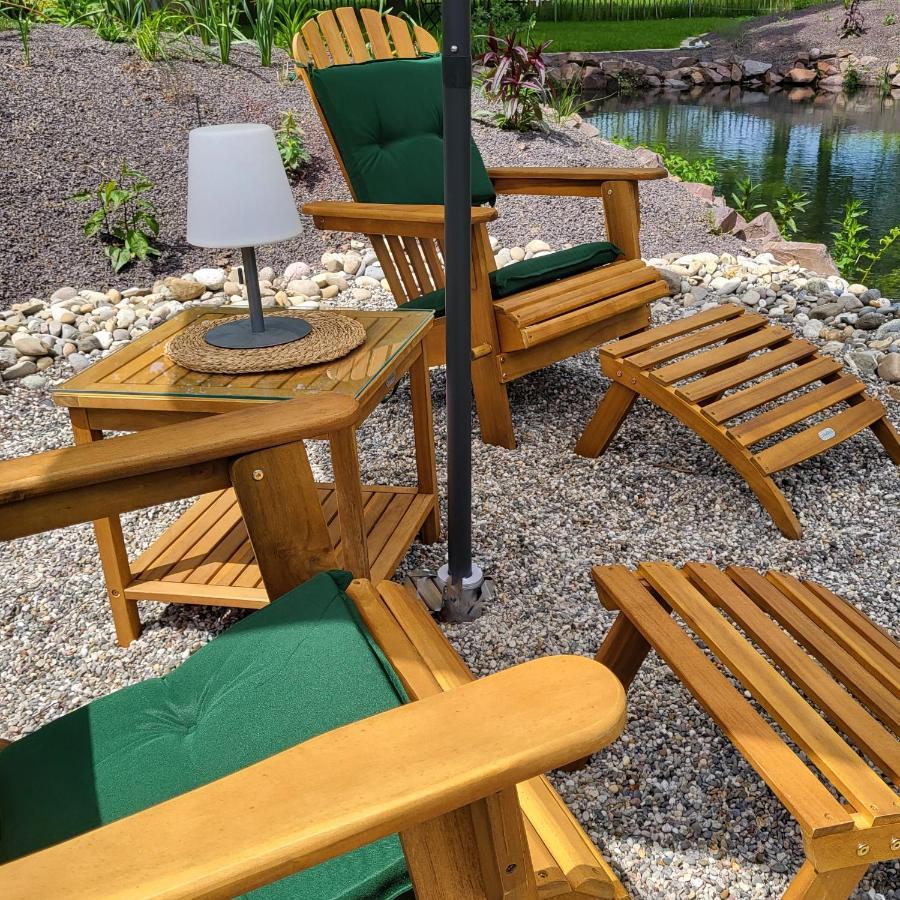 Komfort Ferienwohnungen Mit Wellness-Garten - Gaestehaus Am Bachlauf - Losheim Am See Extérieur photo