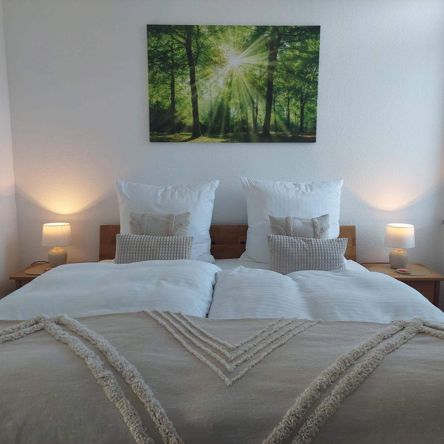 Komfort Ferienwohnungen Mit Wellness-Garten - Gaestehaus Am Bachlauf - Losheim Am See Extérieur photo