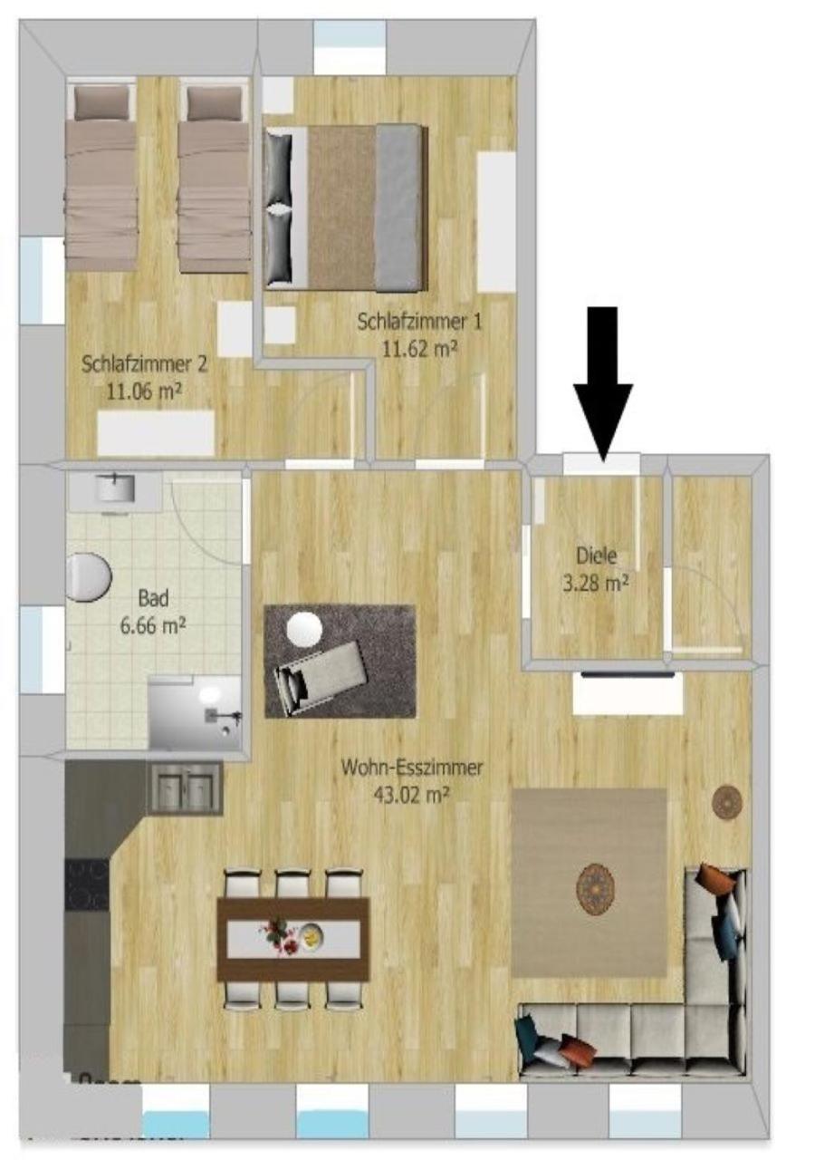Komfort Ferienwohnungen Mit Wellness-Garten - Gaestehaus Am Bachlauf - Losheim Am See Chambre photo
